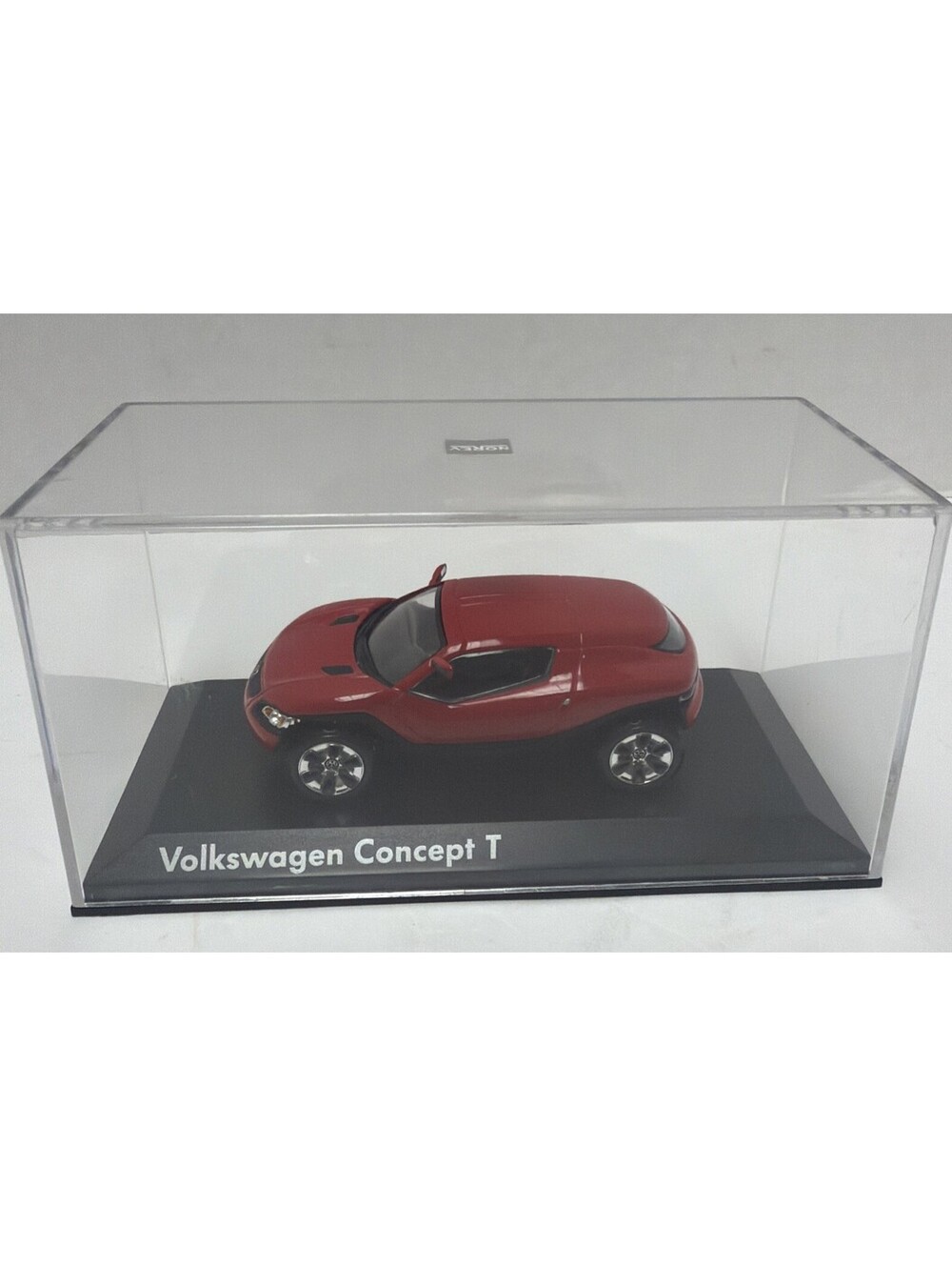 Red Volkswagen Concept T Norev Model Car In Case 1:43